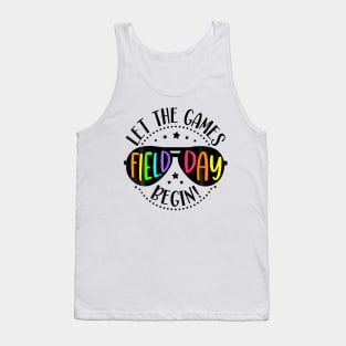 Field Day Let The Games Begin 2024 Kids Boys Girls Teachers Tank Top